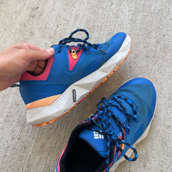 Columbia women sneakers 1974161 438 BL1821 Facet 60 low Outdry blue size 9 - Picture 8 of 9